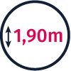 Parkplatz Höhe 1,90 m Paris